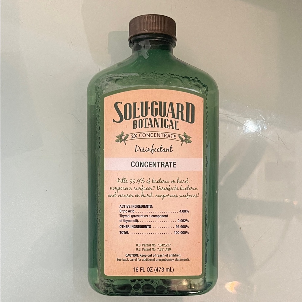 Sol-U-Guard Botanical Disinfectant Concentrate